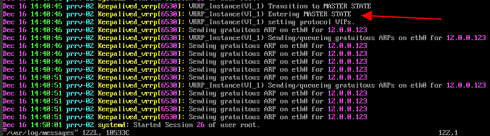 backup切换为master