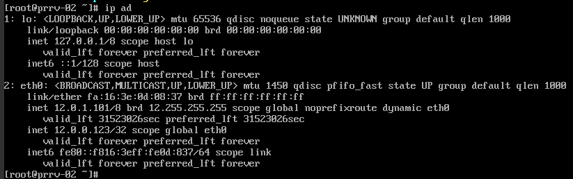 backup的vip切换成功